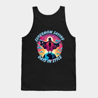 mother day 2024 supermom Tank Top